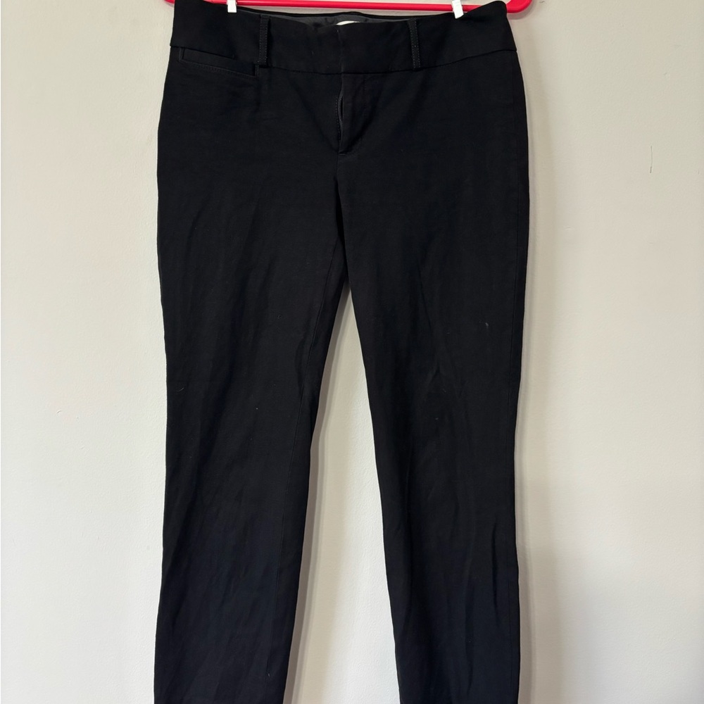 Banana Republic Black Sloan Fit Trousers